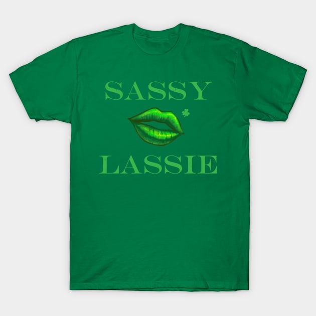 Sassy Lassie T-Shirt by ckandrus